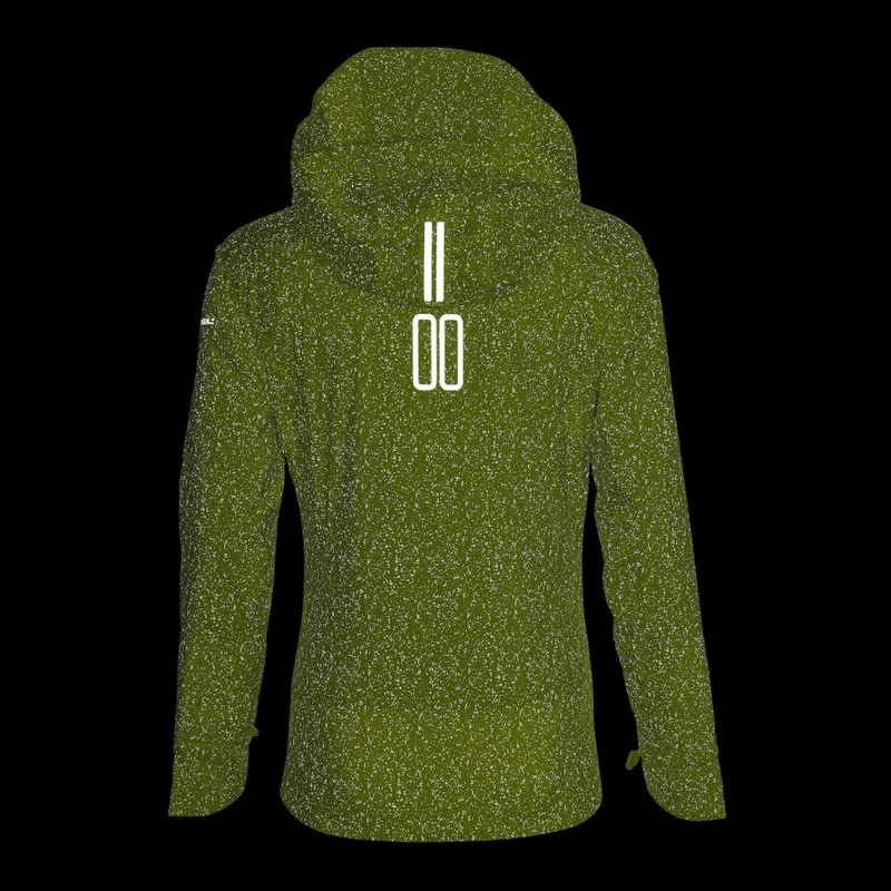 Veste de pluie Basil haute visibilité Skane Hivis pour femmes