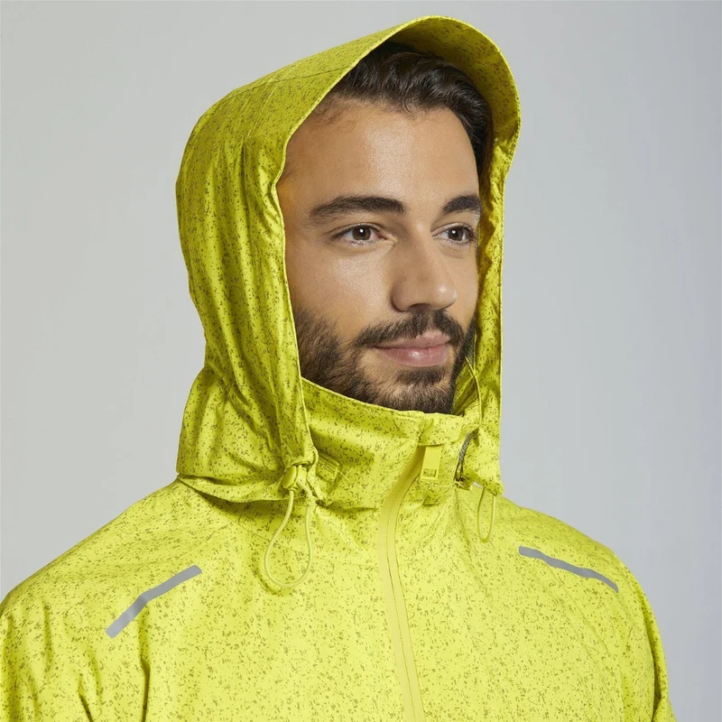 Veste de pluie Basil haute visibilité Skane Hivis pour hommes
