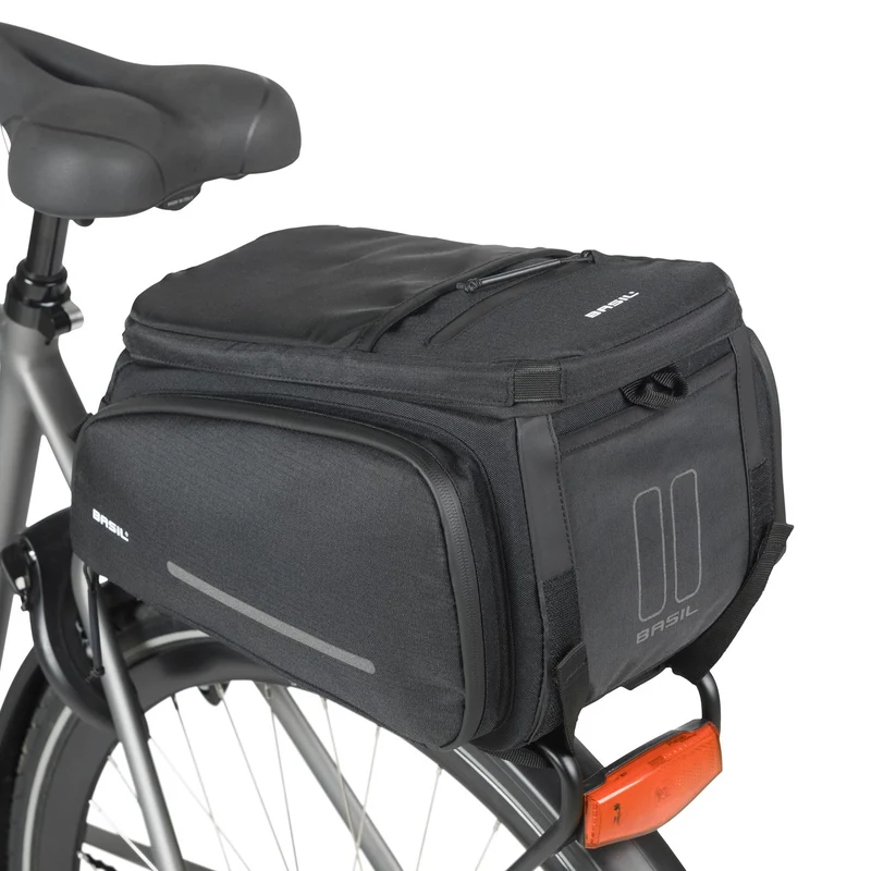 Sacoche vélo compatible porte-bagages MIK Basil Move Trunkbag 10-26L