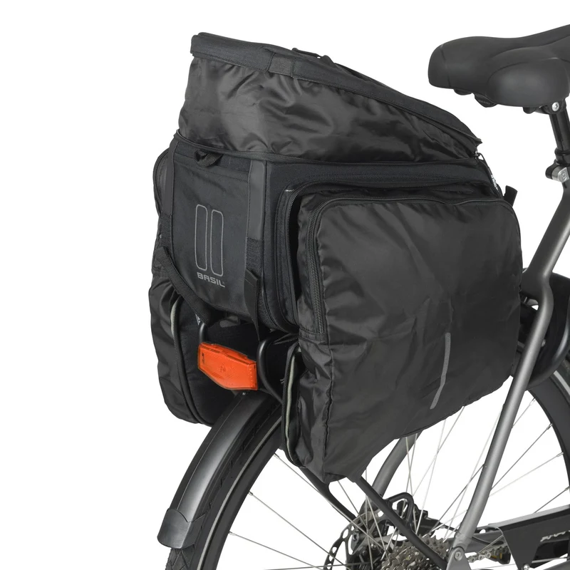 Sacoche vélo compatible porte-bagages MIK Basil Move Trunkbag 10-26L