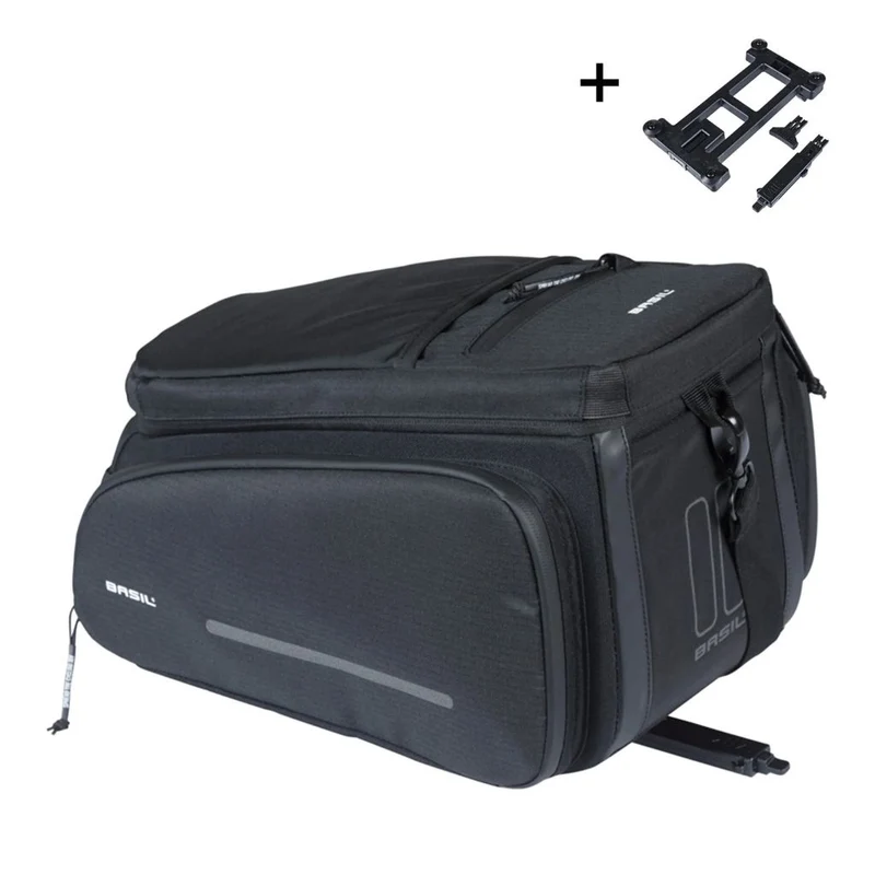 Sacoche vélo compatible porte-bagages MIK Basil Move Trunkbag 10-26L