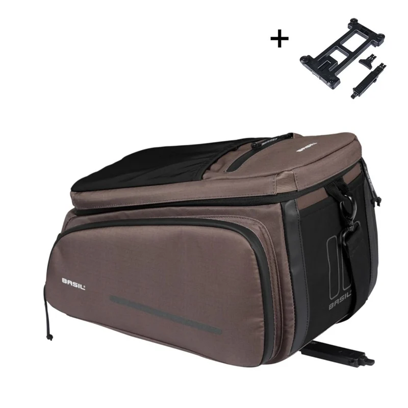 Sacoche vélo compatible porte-bagages MIK Basil Move Trunkbag 10-26L
