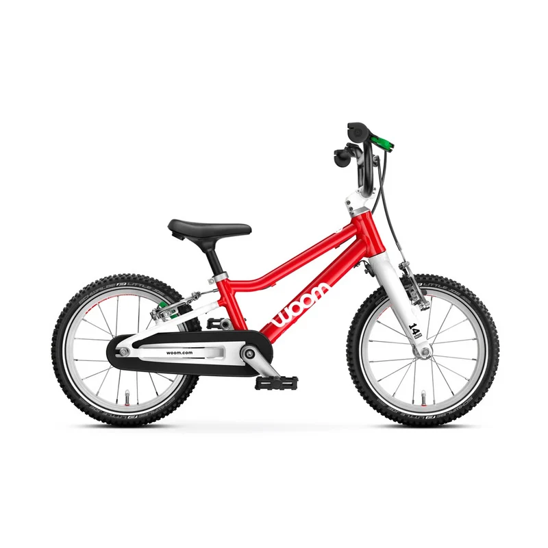 Vélo enfant 14 pouces - dès 3 ans - Woom GO 2 sécurisé