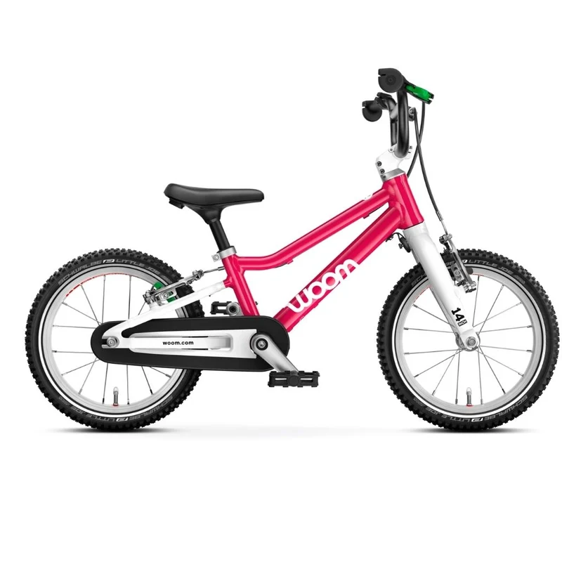 Vélo enfant 14 pouces - dès 3 ans - Woom GO 2 sécurisé