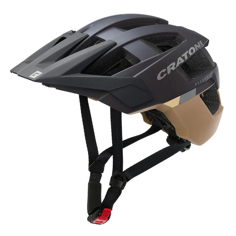 Cratoni AllSet MTB-Helm dark-sand matt