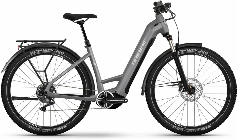 Haibike Trekking 7 750 Wh E-Bike Wave 27,5" urban grey/white - gloss