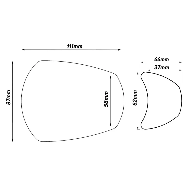 Rétroviseur Zéfal Espion E100 pour vélo cargo