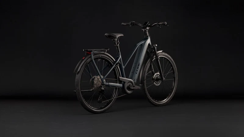 Cube Kathmandu Hybrid Pro 800 Wh E-Trekkingbike Trapeze 28" coal´n´black