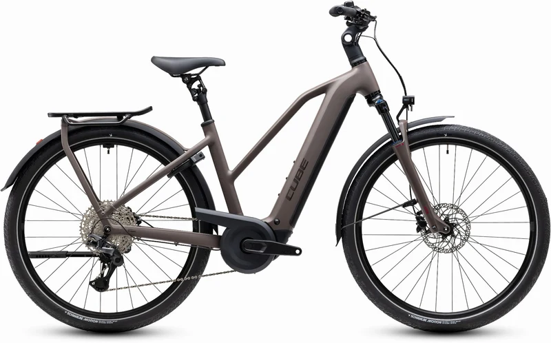 Cube Kathmandu Hybrid ONE 800 Wh E-Trekkingbike Trapeze 28" cedar´n´chrome