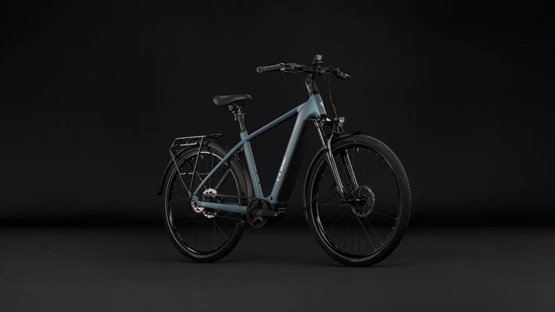 Cube Touring Hybrid Deluxe SLX 800 Wh E-Trekkingbike Diamant 28" greengranit´n´green