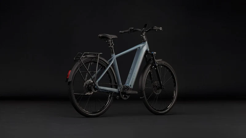 Cube Touring Hybrid Deluxe SLX 800 Wh E-Trekkingbike Diamant 28" greengranit´n´green