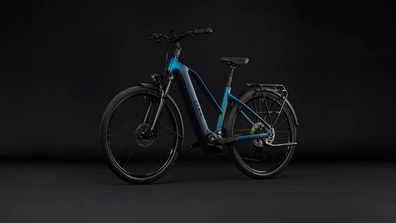Cube Touring Hybrid Pro 800 Wh E-Trekkingbike Trapeze 28" electricblue´n´prizm