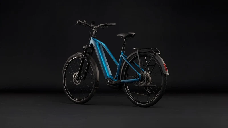Cube Touring Hybrid Pro 800 Wh E-Trekkingbike Trapeze 28" electricblue´n´prizm