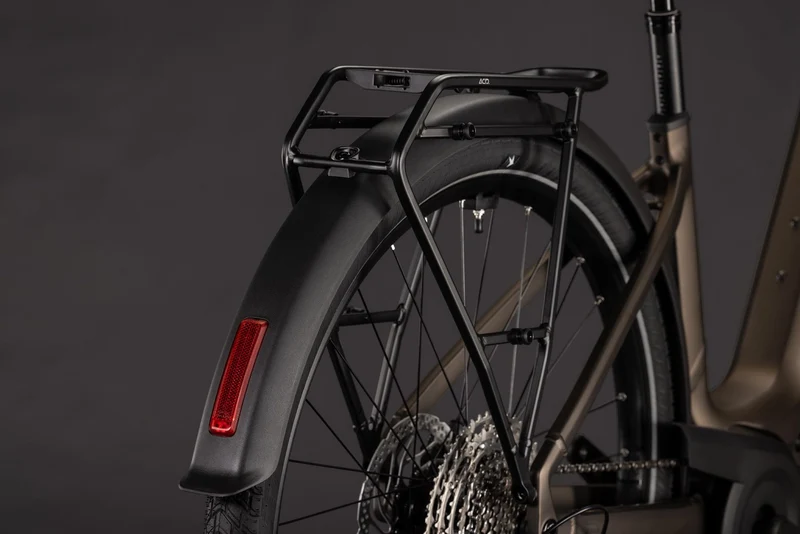 Cube Touring Hybrid Pro 800 Wh E-Trekkingbike Easy Entry 28" metallicumbra´n´black