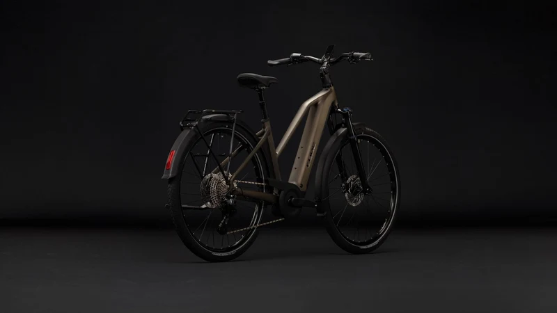 Cube Touring Hybrid Pro 800 Wh E-Trekkingbike Trapeze 28" metallicumbra´n´black