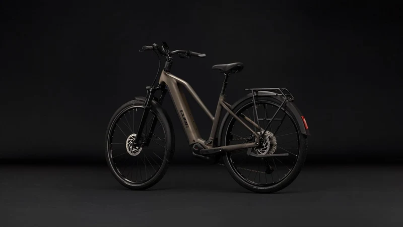 Cube Touring Hybrid Pro 800 Wh E-Trekkingbike Trapeze 28" metallicumbra´n´black