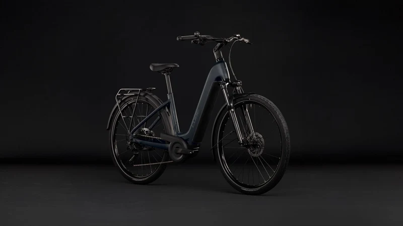 Cube Touring Hybrid ONE 600 Wh E-Trekkingbike Easy Entry 28" grey´n´coolgrey