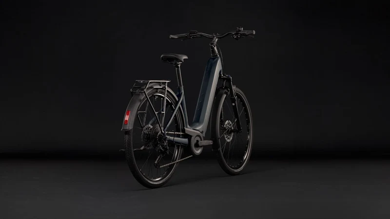 Cube Touring Hybrid ONE 600 Wh E-Trekkingbike Easy Entry 28" grey´n´coolgrey