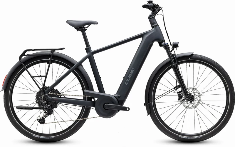Cube Touring Hybrid ONE 600 Wh E-Trekkingbike Diamant 28" grey´n´coolgrey