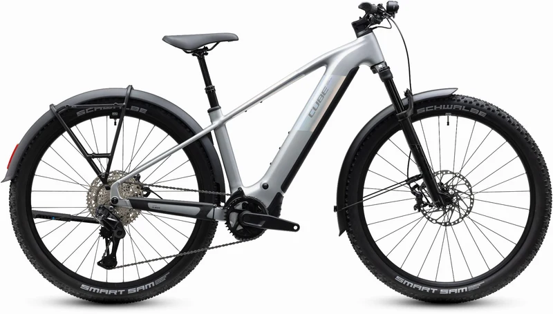 Cube Reaction Hybrid SLX 800 Wh FE E-Bike Hardtail Diamant platinum´n´reflex