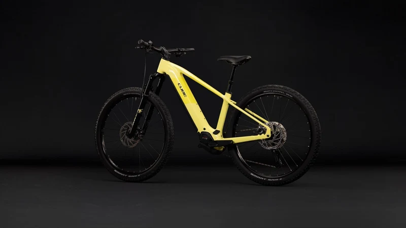 Cube Reaction Hybrid Race 800 Wh E-Bike Hardtail Diamant bananasplit´n´black