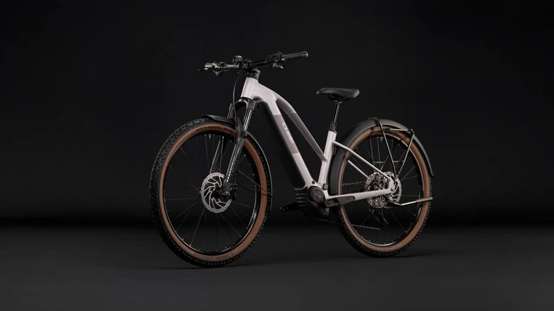 Cube Reaction Hybrid Pro 800 Wh FE E-Bike Hardtail Trapeze lilacbreeze´n´prizm