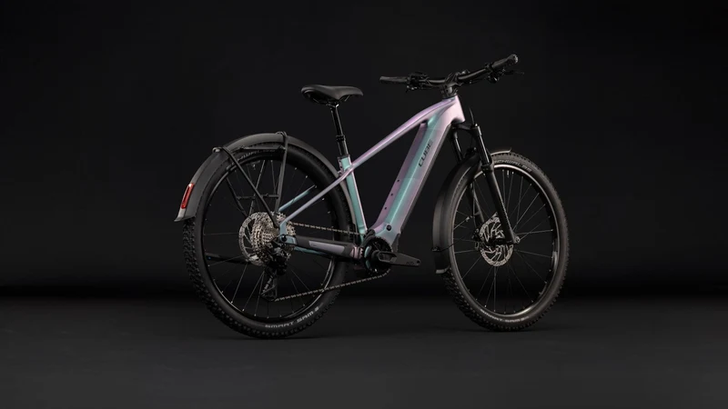 Cube Reaction Hybrid Pro 800 Wh FE E-Bike Hardtail Diamant polarlight´n´black