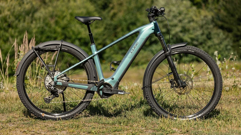 Cube Reaction Hybrid Pro 800 Wh FE E-Bike Hardtail Diamant polarlight´n´black
