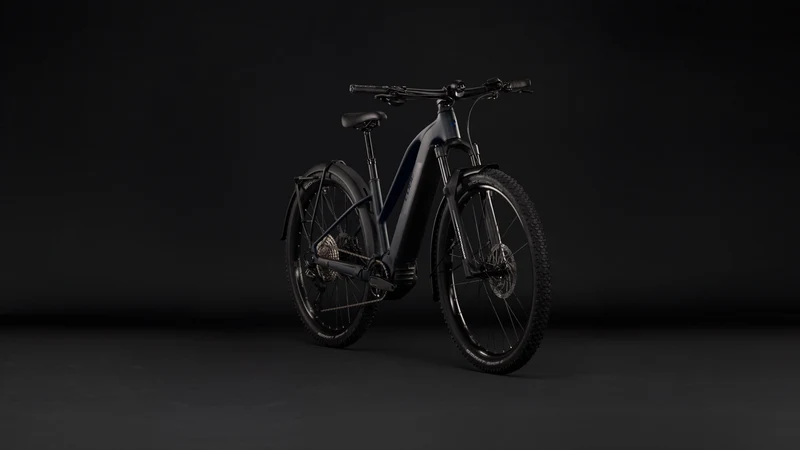 Cube Reaction Hybrid Pro 800 Wh FE E-Bike Hardtail Trapeze silverdust´n´prism