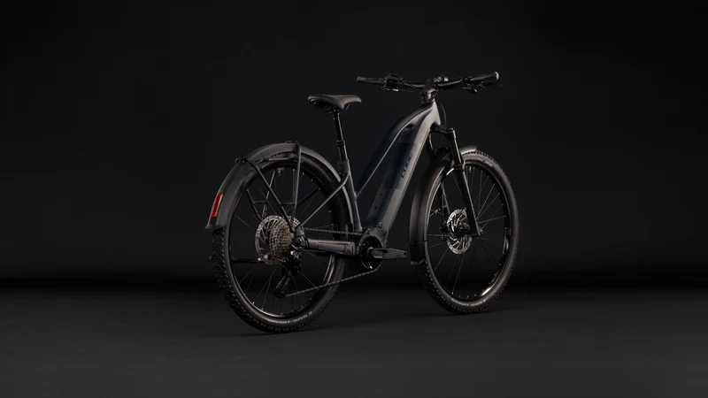 Cube Reaction Hybrid Pro 800 Wh FE E-Bike Hardtail Trapeze silverdust´n´prism