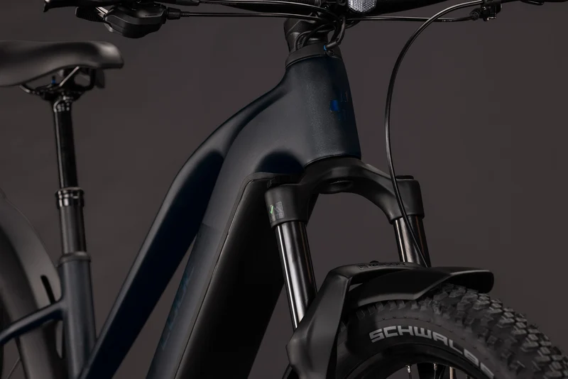 Cube Reaction Hybrid Pro 800 Wh FE E-Bike Hardtail Trapeze silverdust´n´prism
