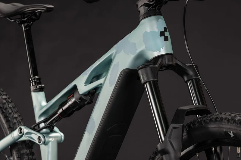 Cube Stereo Hybrid ONE44 HPC Pro 800 Wh E-Bike Fully pearlaqua´n´black