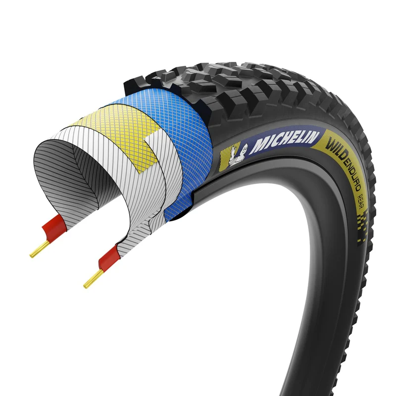 Reifen Michelin Wild Enduro Hinterrad Racing Line Faltbar Schwarz
