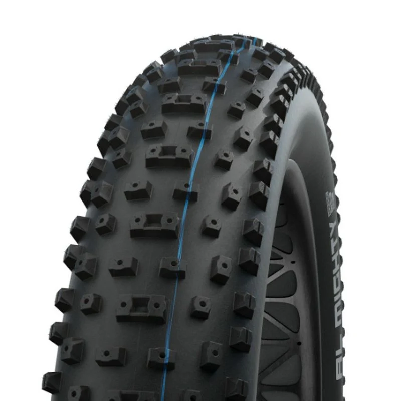 Reifen Schwalbe Al Mighty HS613 Evolution Super Ground Addix SpeedGrip Tubeless Faltbar Schwarz