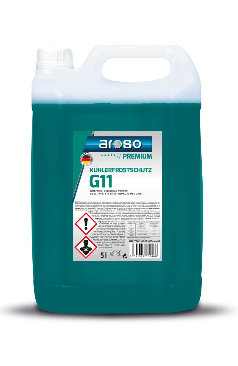 AROSO Frostschutzmittel G11 -35°C 5L