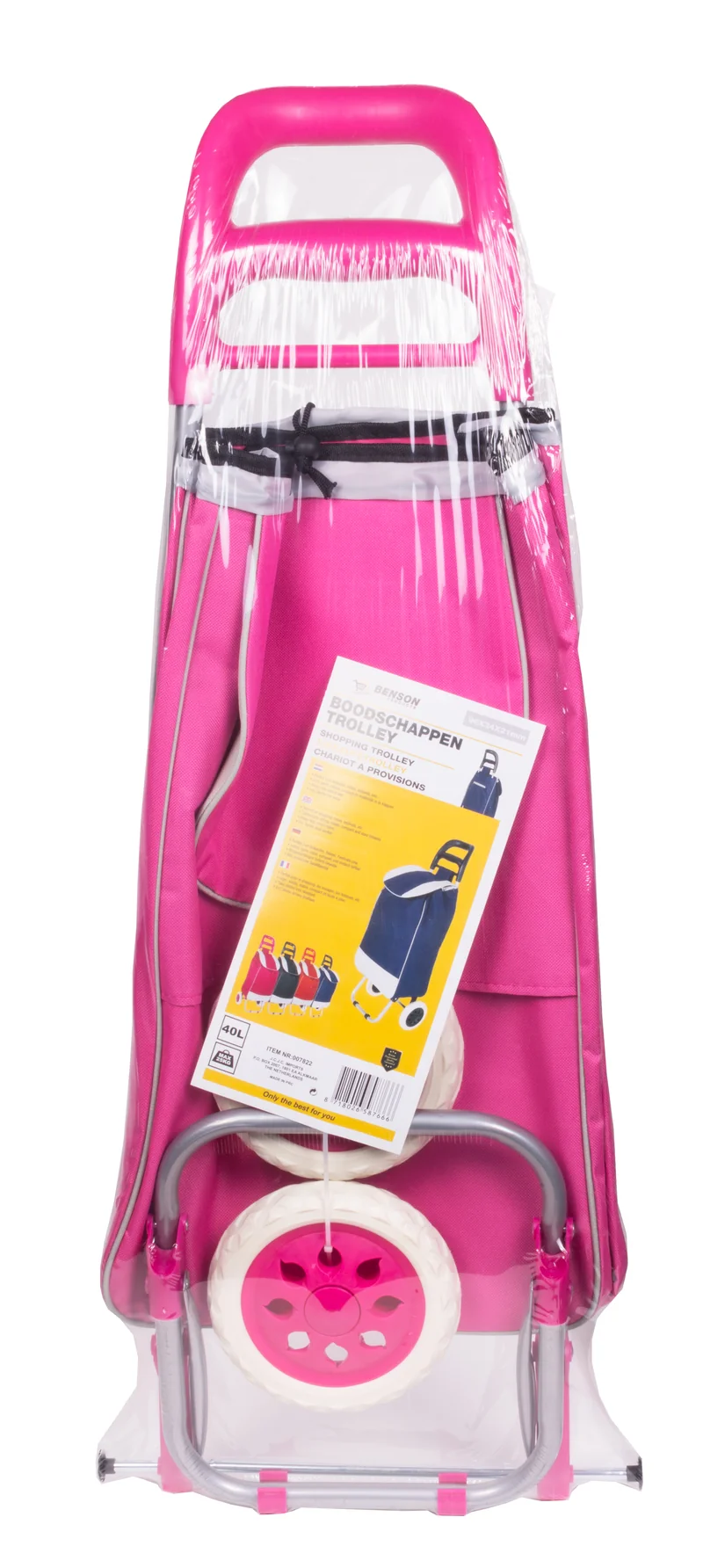 Einkaufstrolley 96 x 34 x 21 cm Fun Color – Inhalt 40 Liter, Maße 96 x 34 x 21 cm