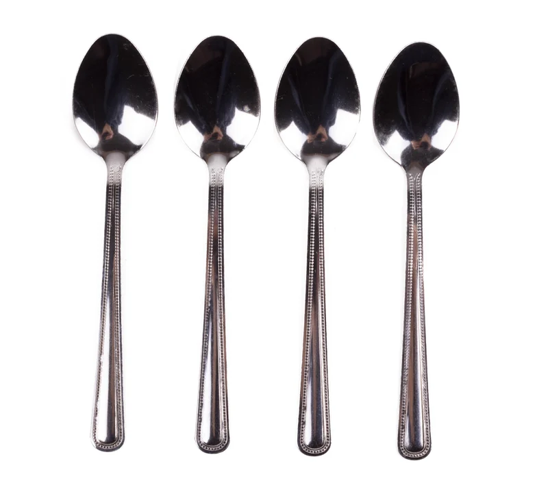Teelöffel 4-tlg. – Material Metall, Länge 15 cm, 15 cm