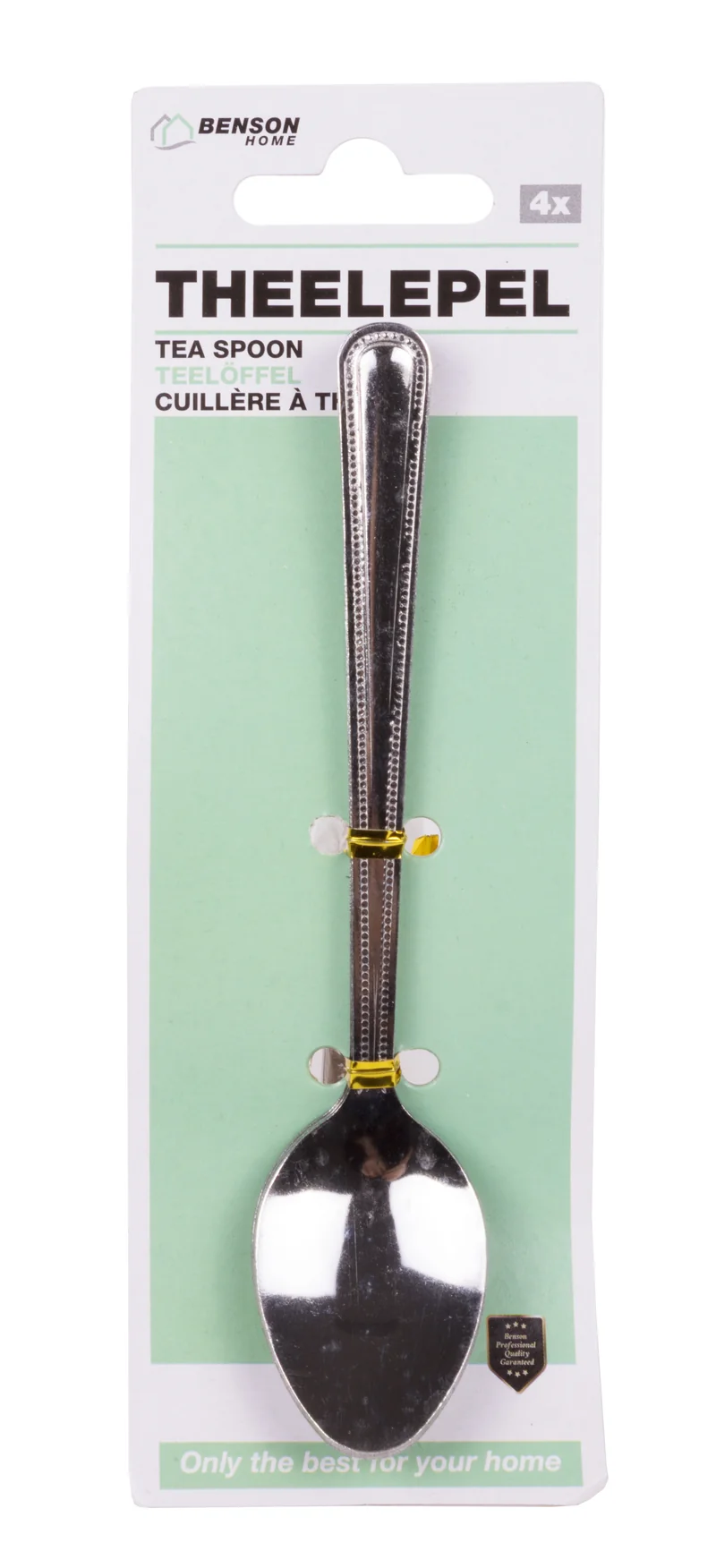 Teelöffel 4-tlg. – Material Metall, Länge 15 cm, 15 cm