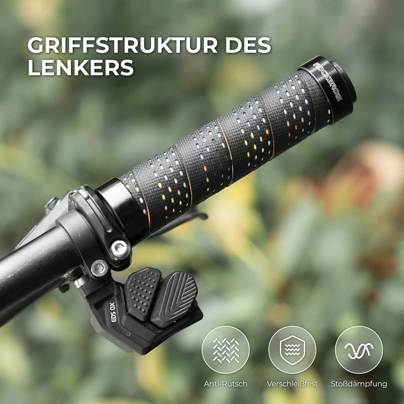 Lenkergriffe 22 mm Doppelverschluss