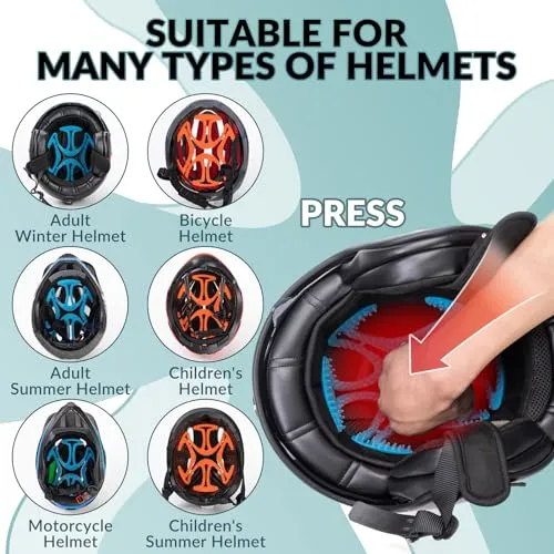 Helmpolster Silikon Helm Innenfutter