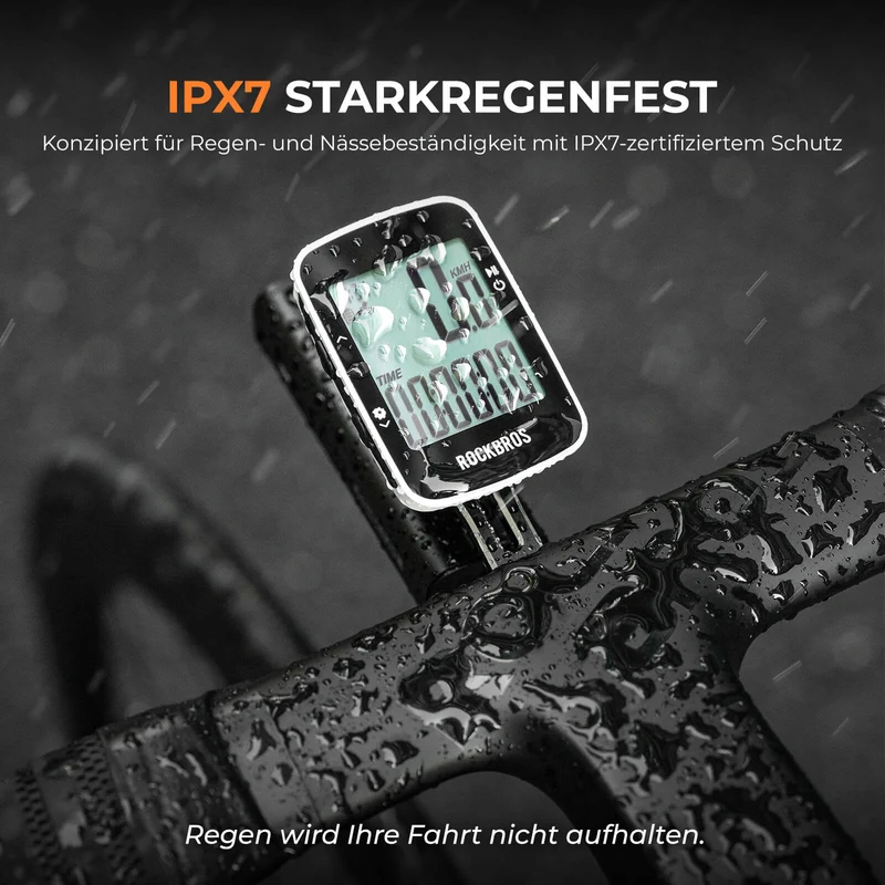 ROCKBROS Fahrradcomputer Kabellos GPS R1