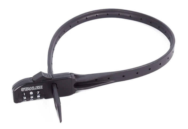 Kabel-Zahlenschloss-Kabelbinder Rocksolid 12 x 560 mm – verstellbar