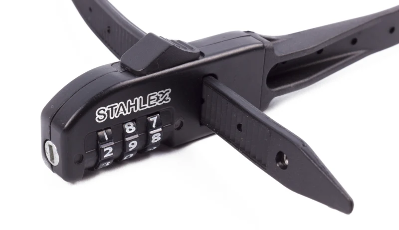 Kabel-Zahlenschloss-Kabelbinder Rocksolid 12 x 560 mm – verstellbar