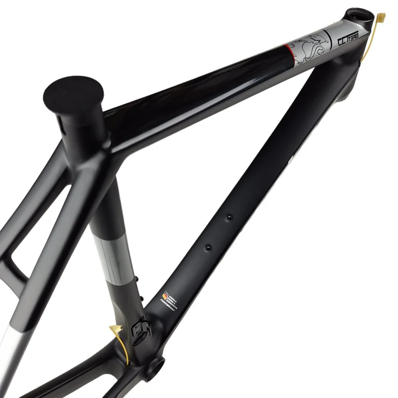Corratec Rennrad Rahmen Carbon CCT Team PRO Disc schwarz (Größe 54 cm/M)