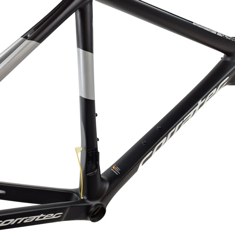 Corratec Rennrad Rahmen Carbon CCT Team PRO Disc schwarz (Größe 54 cm/M)