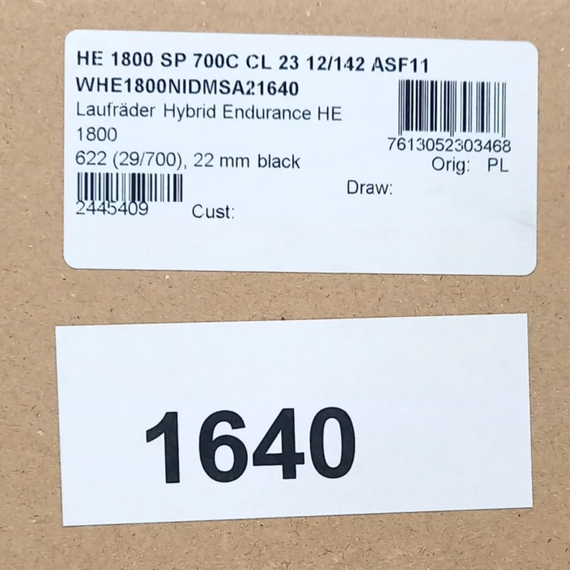 DT Swiss Hinterrad HE 1800 SPLINE 23 DB 28 Zoll E-Rennrad 12x142 mm Shimano