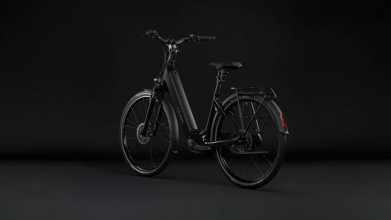 Cube Supreme Hybrid Comfort One 600 Wh E-Bike Easy Entry gunmetal´n´reflex