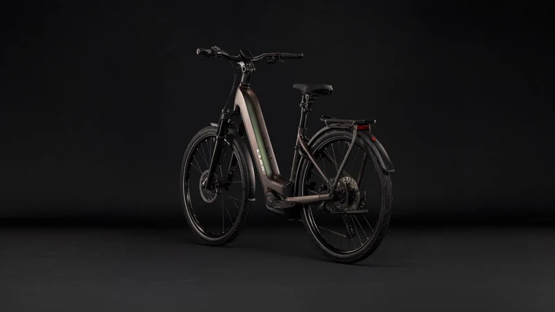 Cube Kathmandu Hybrid EXC 800 Wh E-Trekkingbike Easy Entry 28" stellar´n´chrome