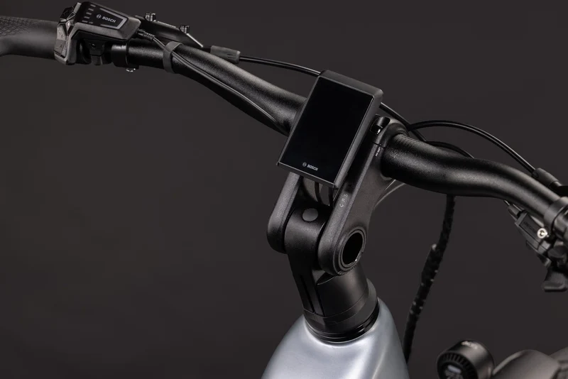 Cube Kathmandu Hybrid EXC 800 Wh E-Trekkingbike Easy Entry 28" slategrey´n´chrome