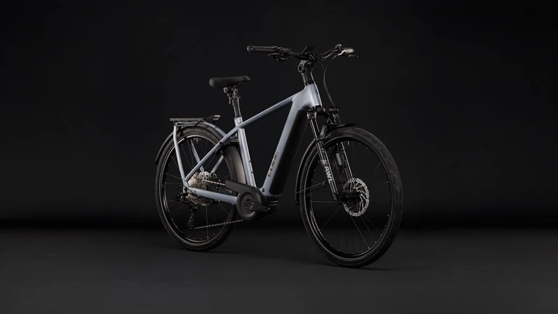 Cube Kathmandu Hybrid EXC 800 Wh E-Trekkingbike Diamant 28" slategrey´n´chrome